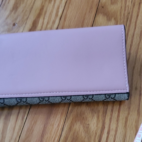 Fashion Gucci Pink and Gray Women's Wallet - Picture 5 of 15